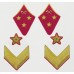 Знаки различия высшего командного состава Красной Армии. Генерал-лейтенант. Образец 1940 года